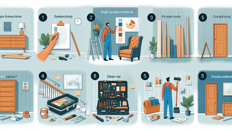 5 tips för att lyckas med renoveringen av ditt hem